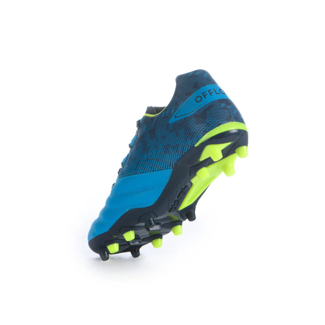 BOTAS RUGBY TACOS FIJOS TERRENOS SECOS R500 NIÑOS azul - Image 16