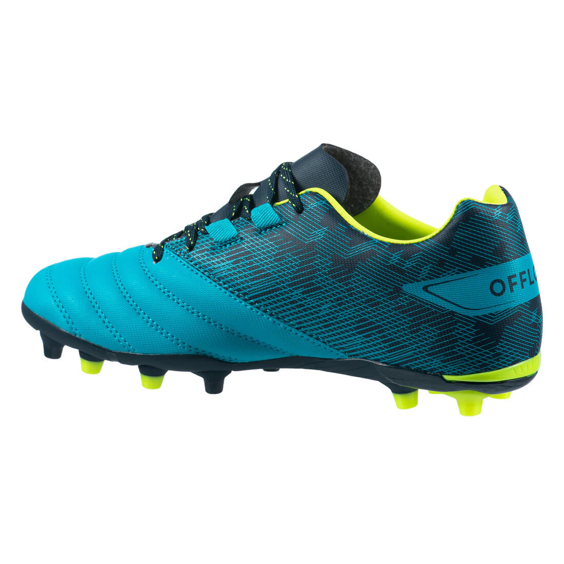 BOTAS RUGBY TACOS FIJOS TERRENOS SECOS R500 NIÑOS azul - Image 3