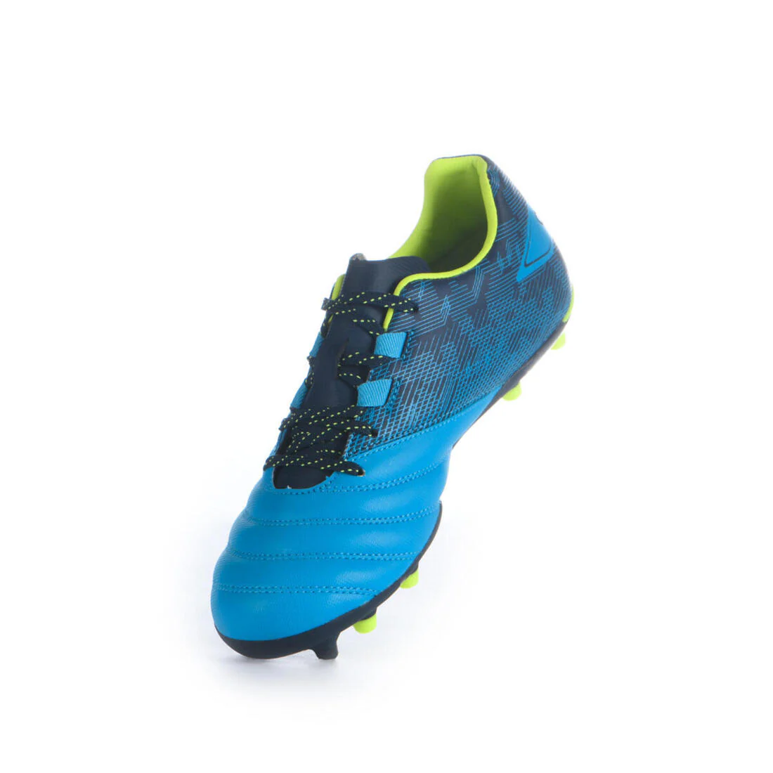 BOTAS RUGBY TACOS FIJOS TERRENOS SECOS R500 NIÑOS azul - Image 9