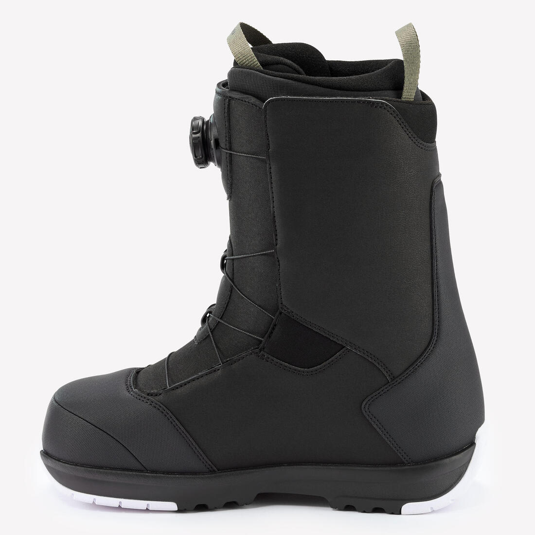 Botas snowboard allmountain hombre, SNB 500 Single dial negro - Image 4