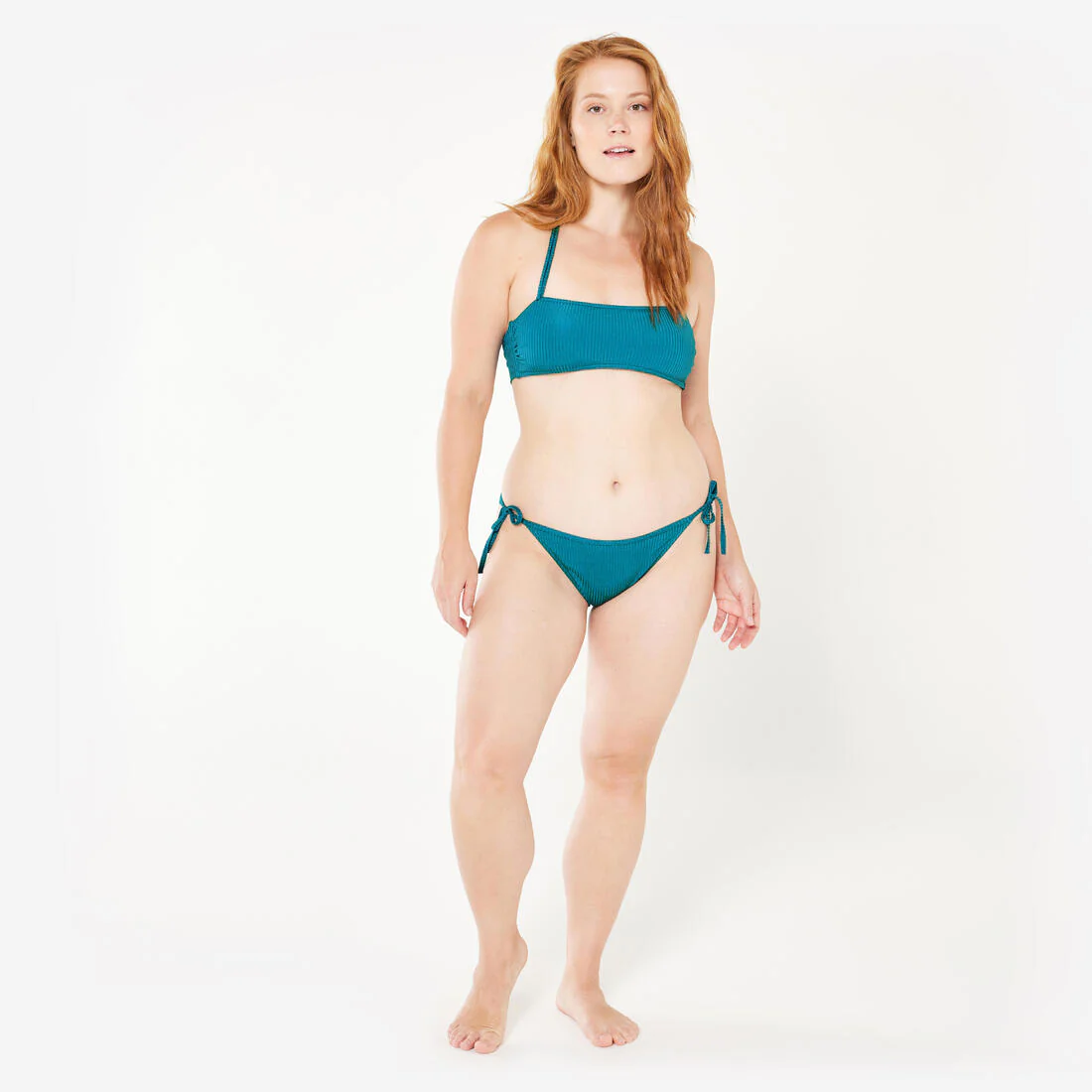 Braga bikini Mujer surf lazos acanalada - Image 4