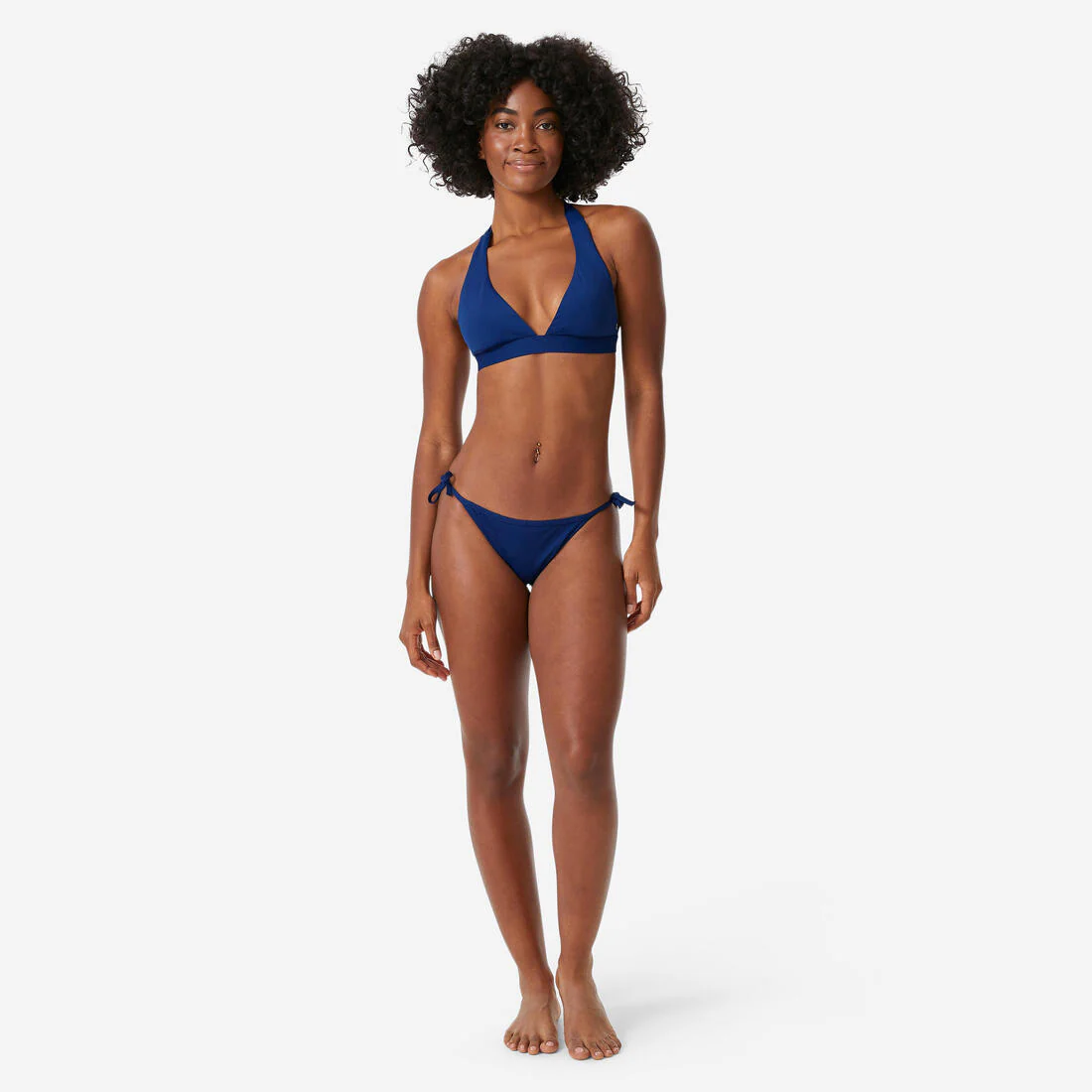 Braguita Bikini Mujer Culotte Anudada Lentejuelas Sandy Zuma Azul - Image 2