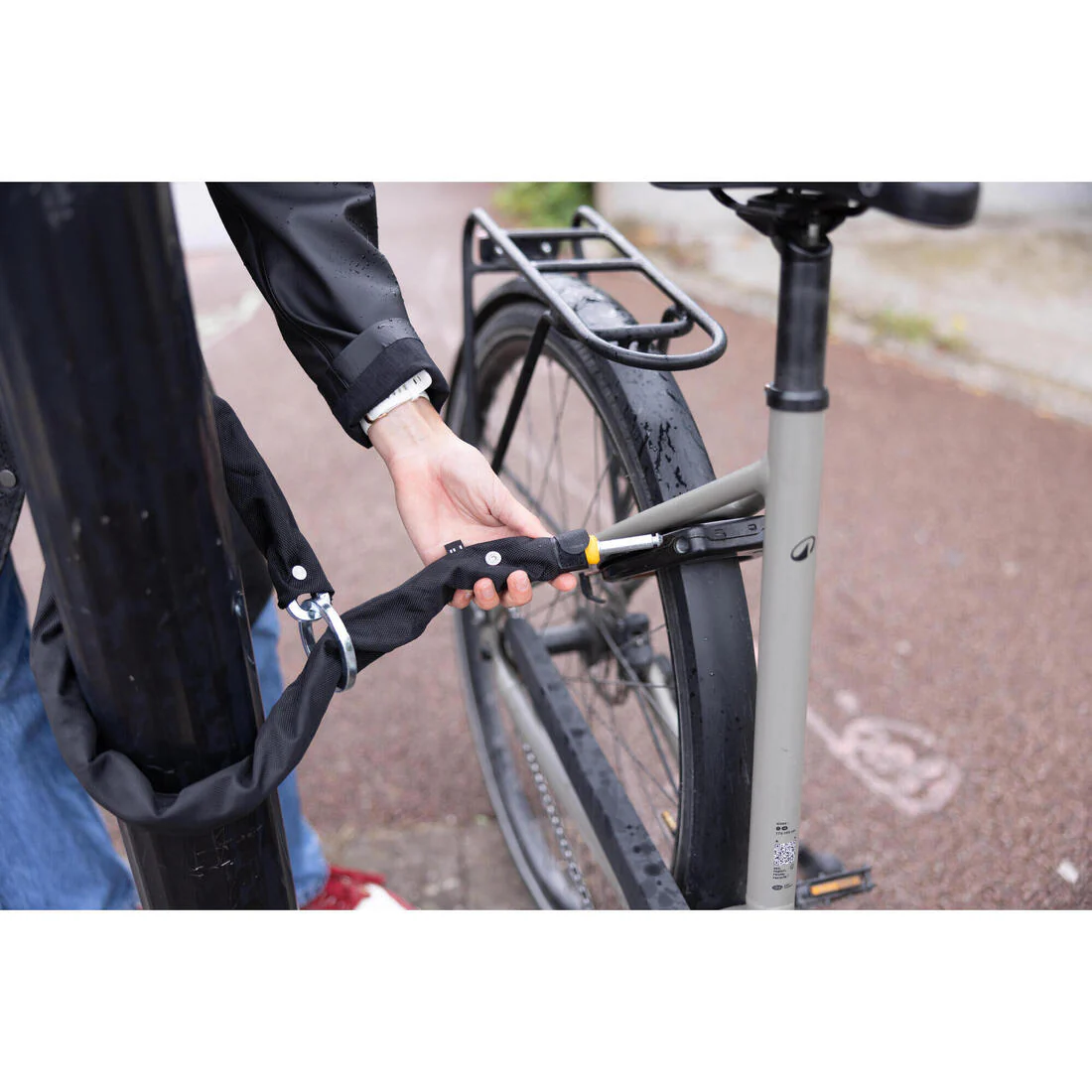 Cadena Antirrobo Complementaria Bici Plug-In Chain 900 ART 2 - Image 5