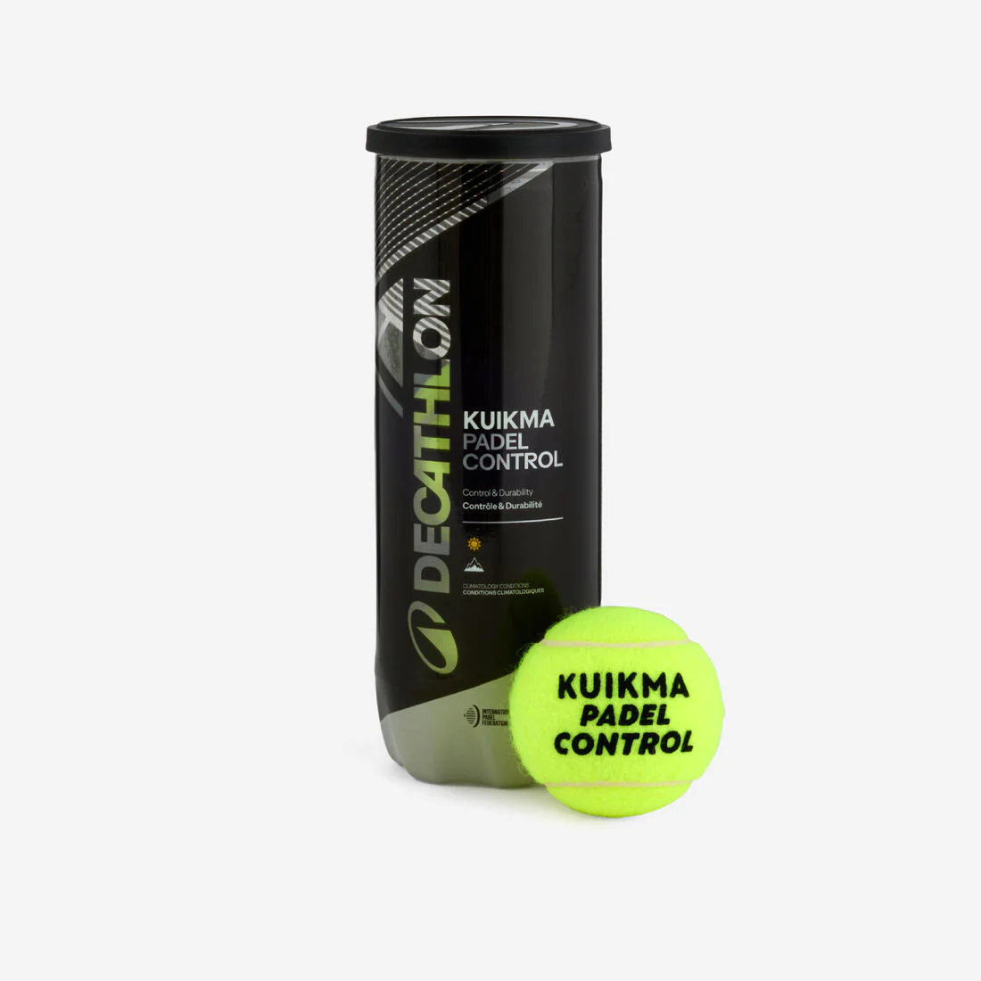 Caja de 24 tubos de 3 pelotas de pádel presurizadas - Kuikma Control - Image 3