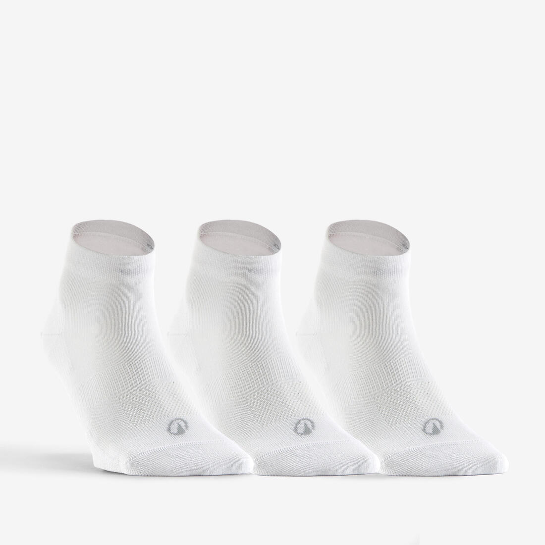 CALCETINES DE DEPORTE MEDIA CAÑA RS 160 BLANCOS LOTE DE 3 PARES. - Image 3