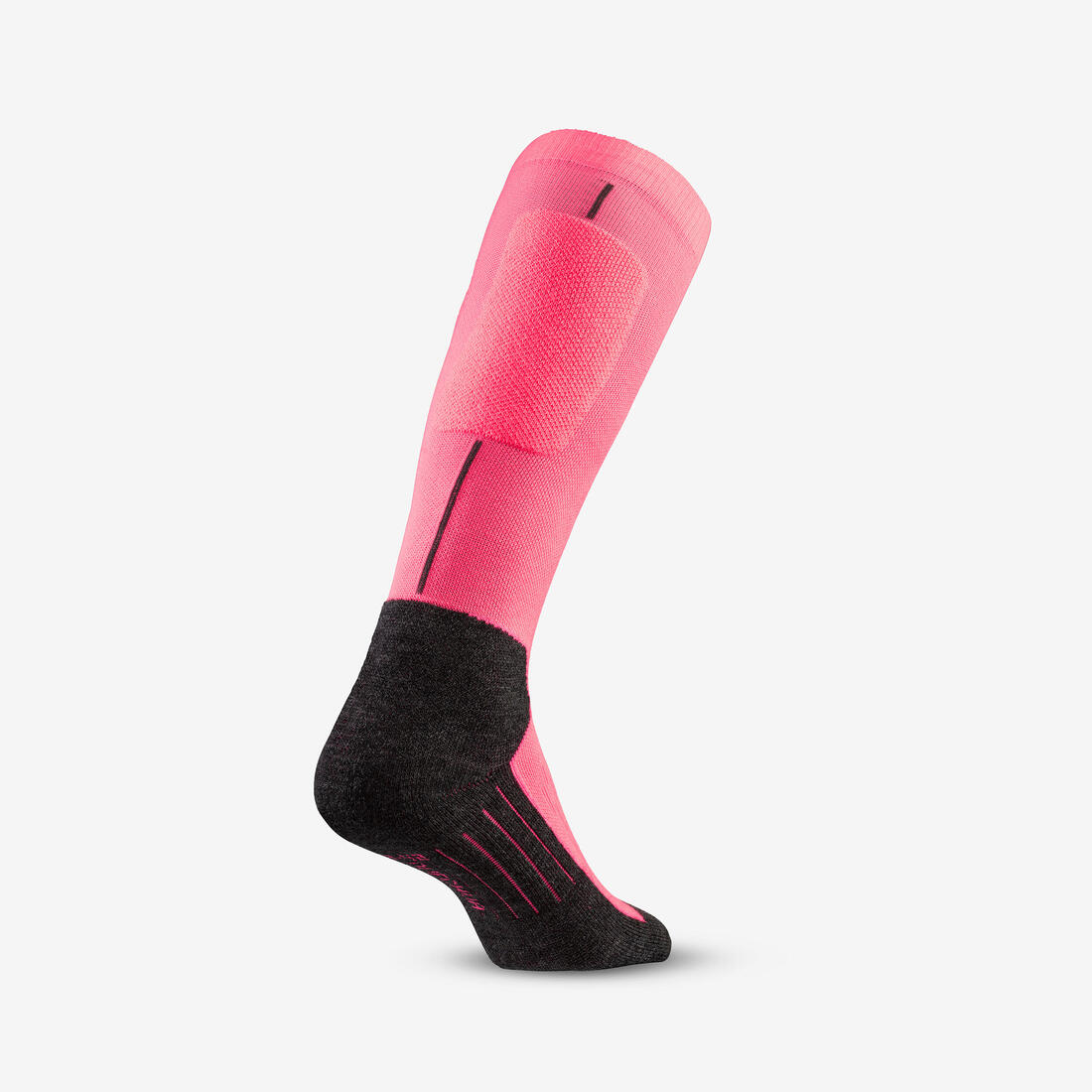 Calcetines térmicos de esquí cálidos y cómodos adultos 500 rosa - Image 3
