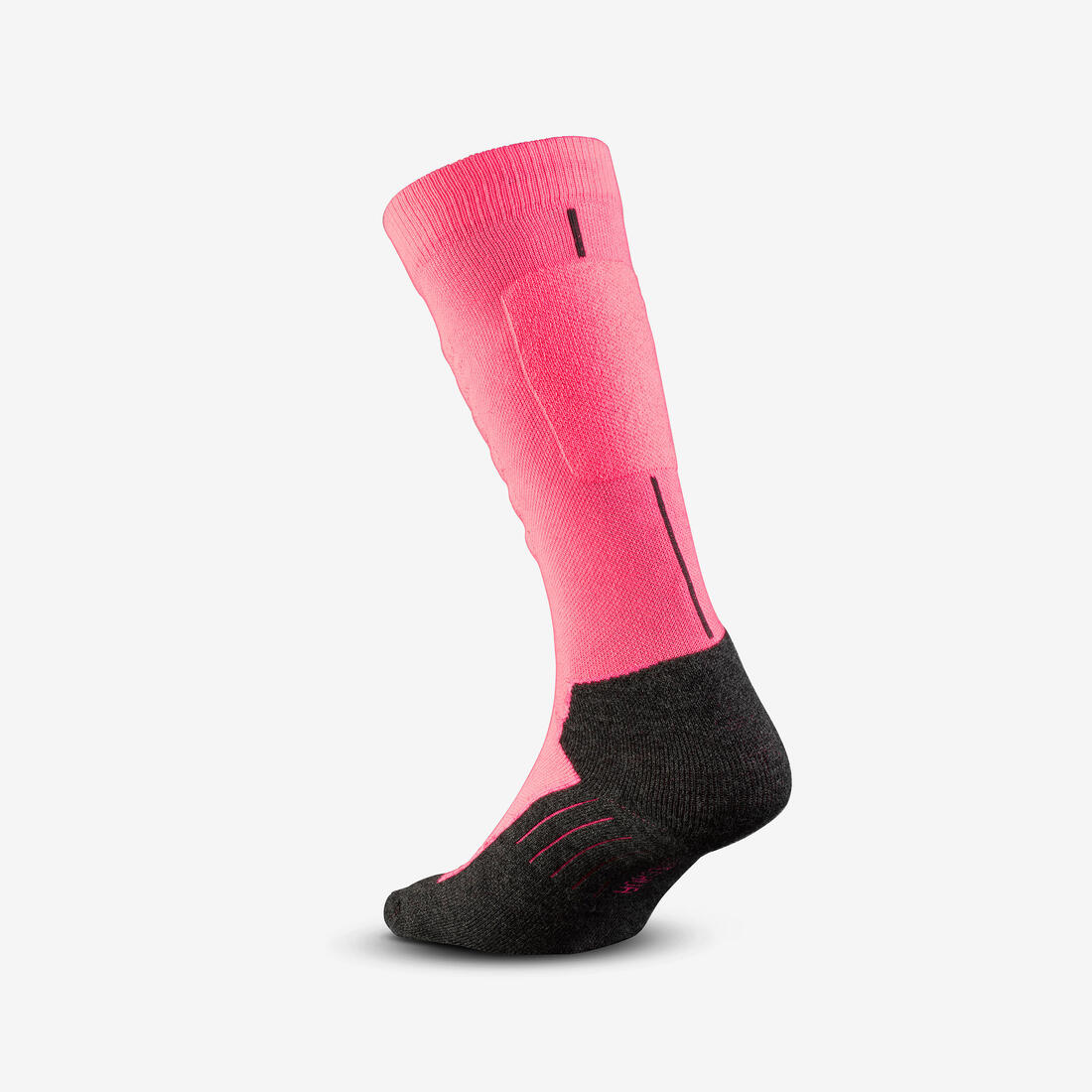 Calcetines térmicos de esquí cálidos y cómodos adultos 500 rosa - Image 4
