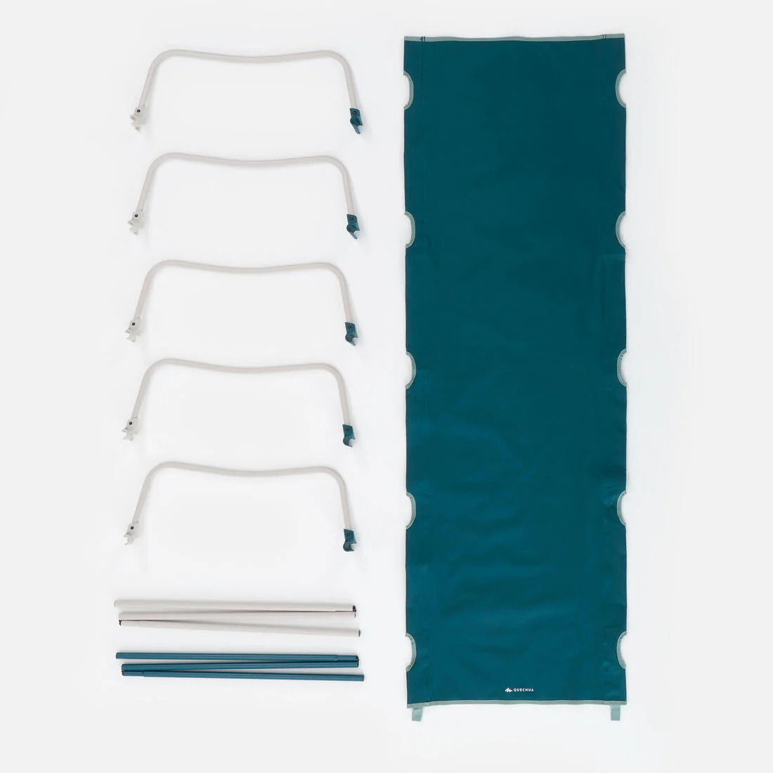 Cama desmontable Catre de camping 185x60 cm Quechua Camp Bed Basic - Image 4