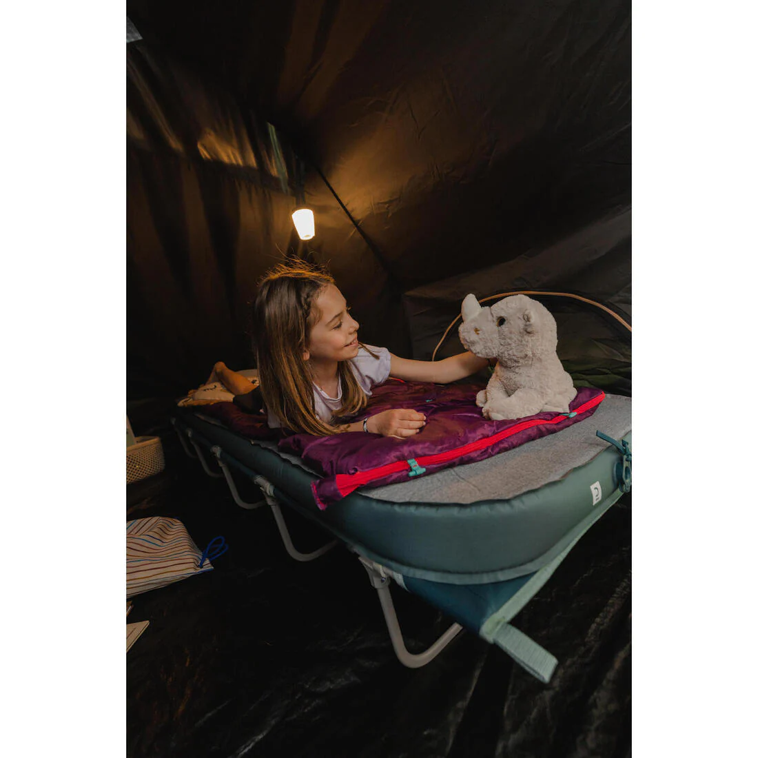 Cama desmontable Catre de camping 185x60 cm Quechua Camp Bed Basic - Image 8