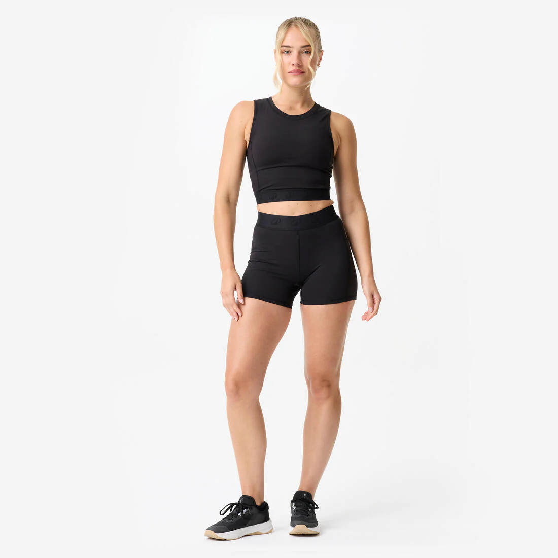 Camiseta Crop Top Deportiva Mujer Cintura Elástica - Image 4