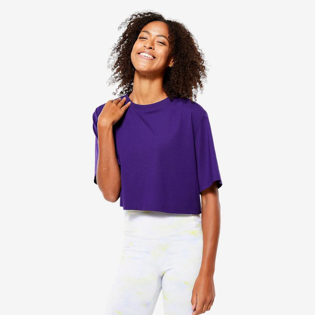 Camiseta Crop Top Mujer