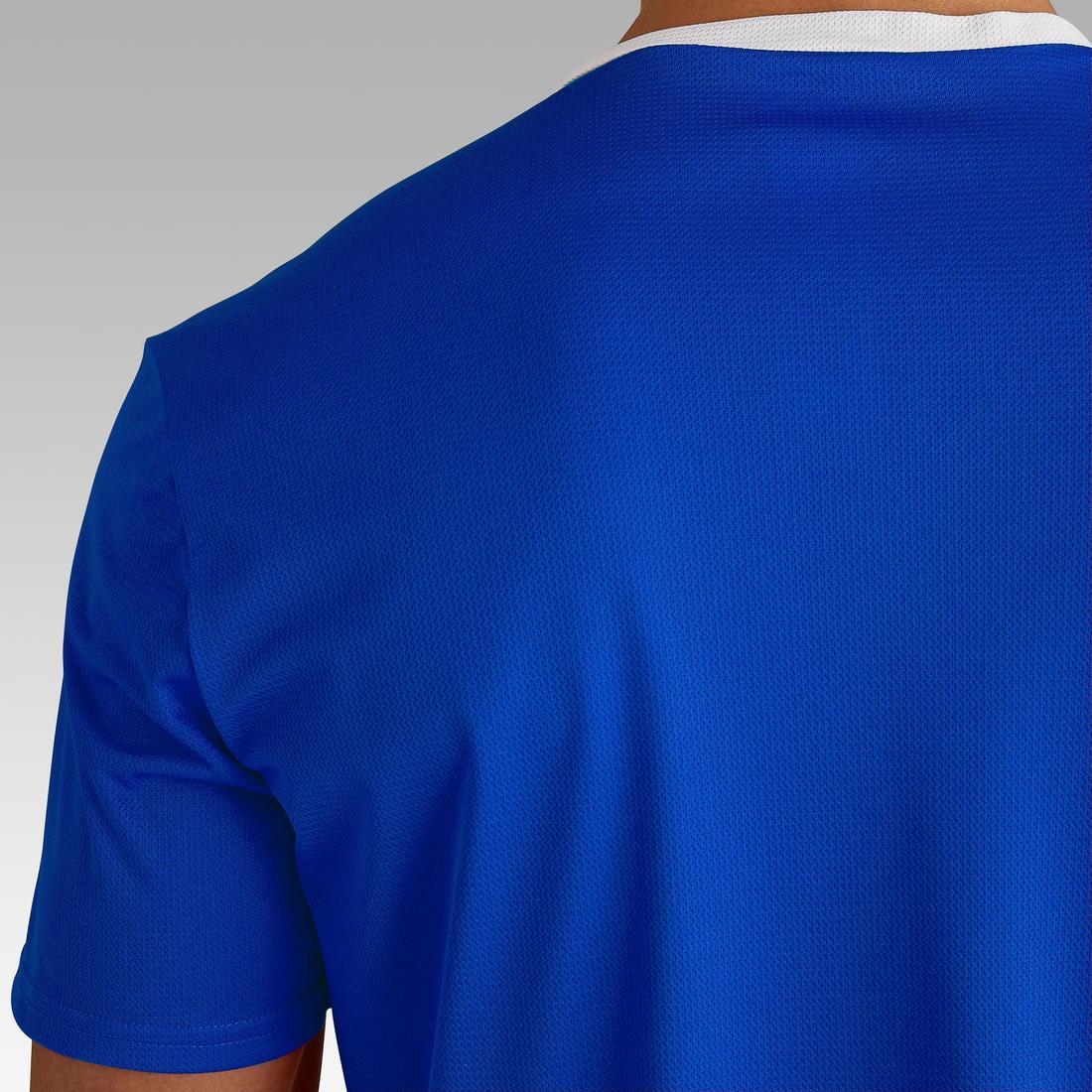 Camiseta de fútbol Adulto Kipsta F100 azul - Image 7