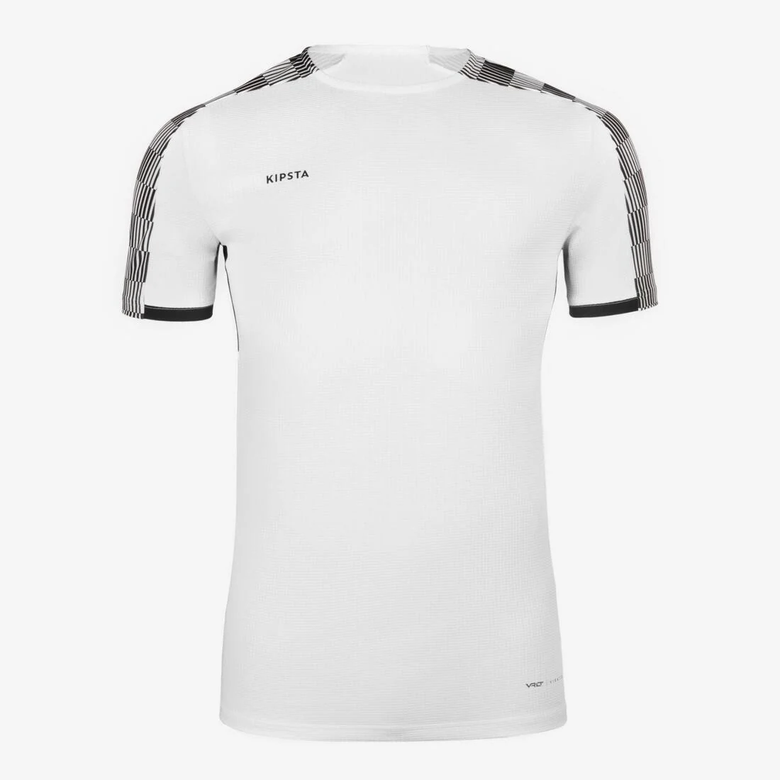 CAMISETA DE FÚTBOL MANGA CORTA VIRALTO CUADRICULADO BLANCO Y NEGRO - Image 7
