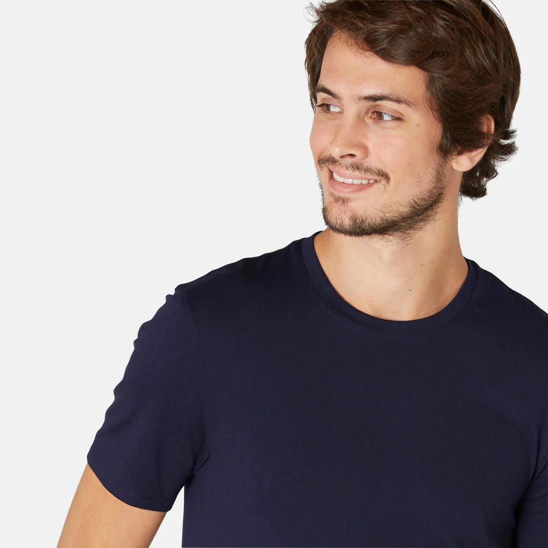 Camiseta manga corta Fitness 63% algodón slim Hombre - Image 13