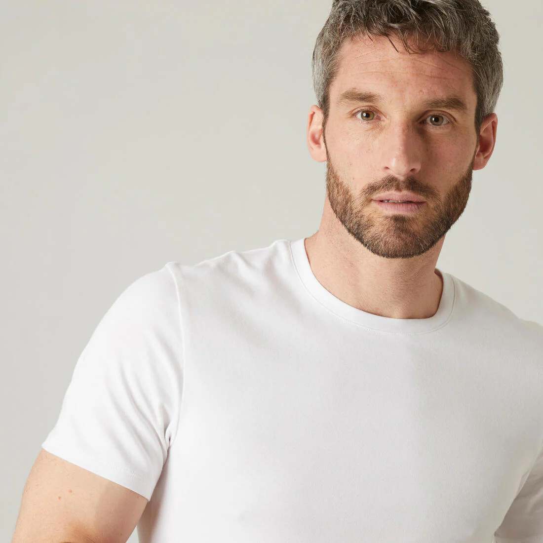 Camiseta manga corta Fitness 63% algodón slim Hombre - Image 25