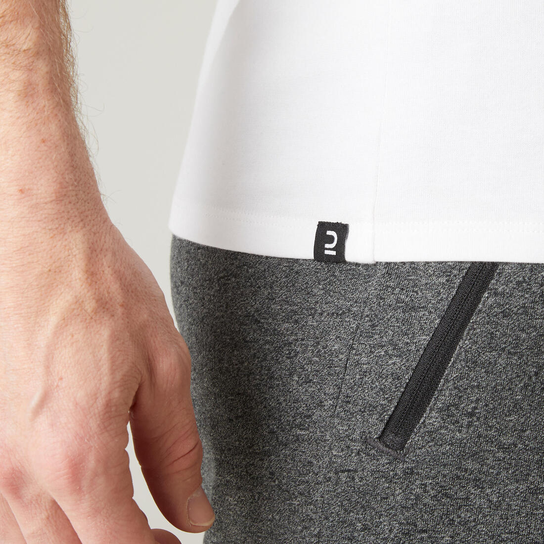 Camiseta manga corta Fitness 63% algodón slim Hombre - Image 26