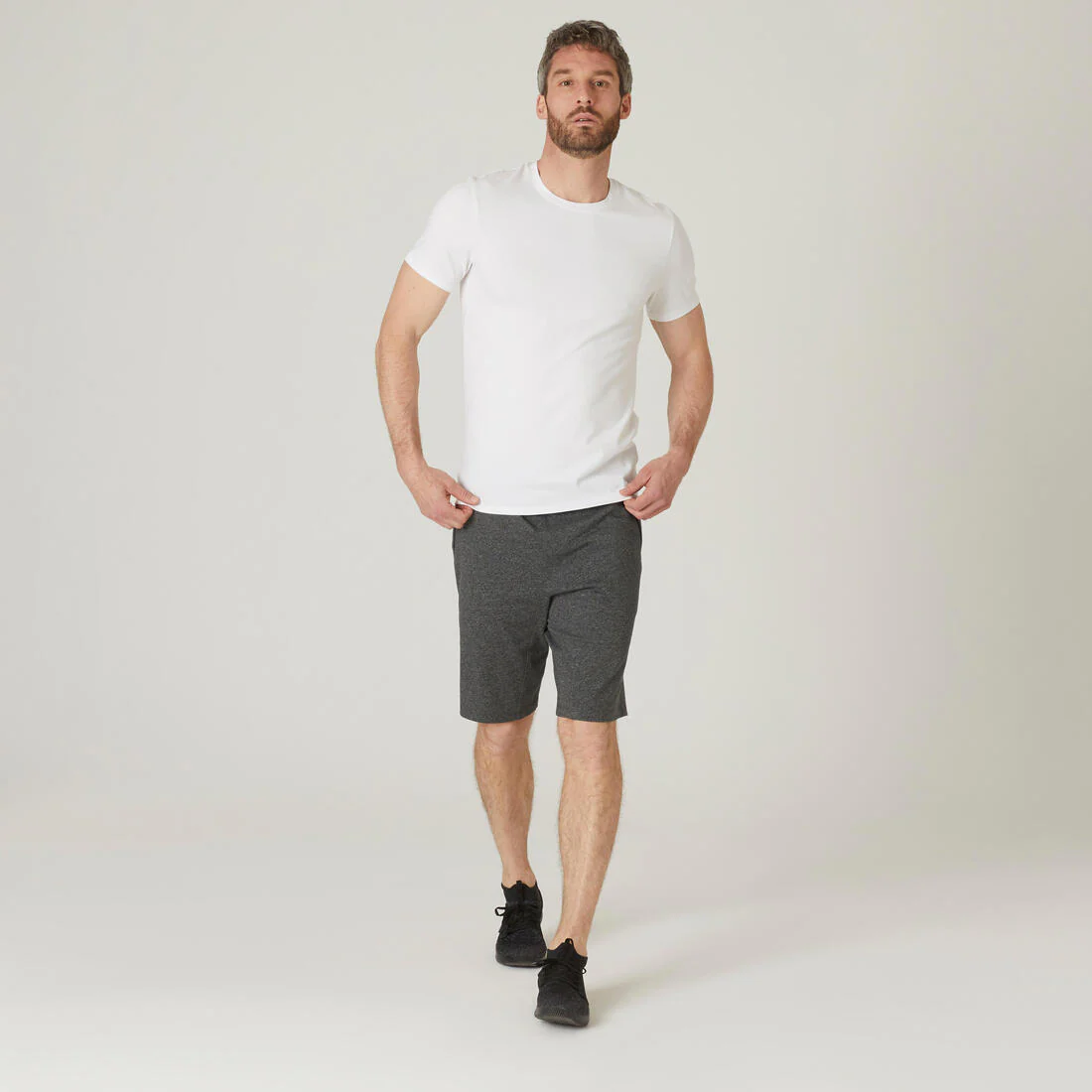 Camiseta manga corta Fitness 63% algodón slim Hombre - Image 28