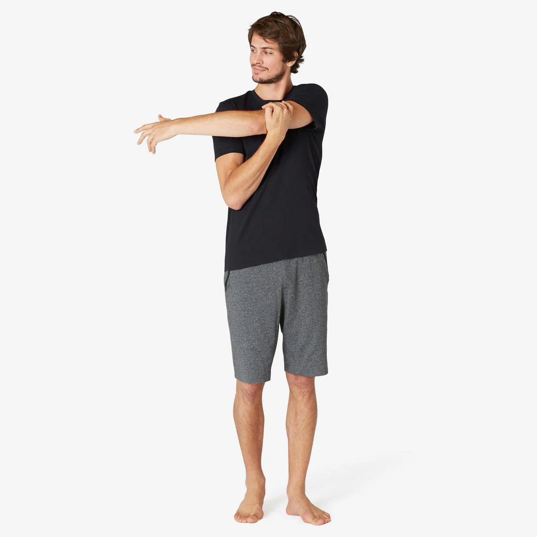Camiseta manga corta Fitness 63% algodón slim Hombre - Image 29