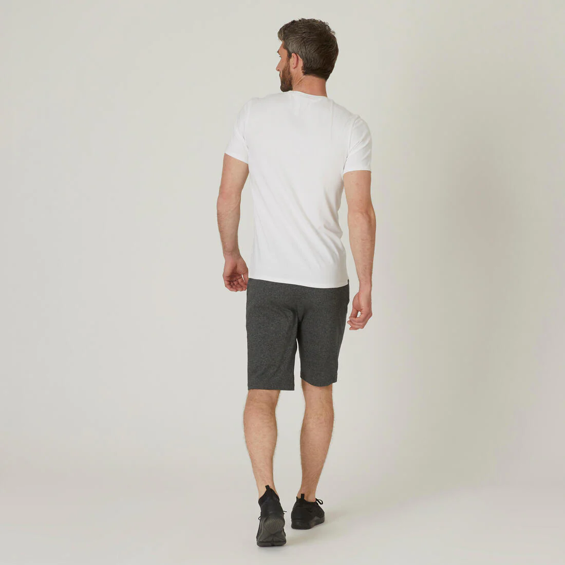 Camiseta manga corta Fitness 63% algodón slim Hombre - Image 4