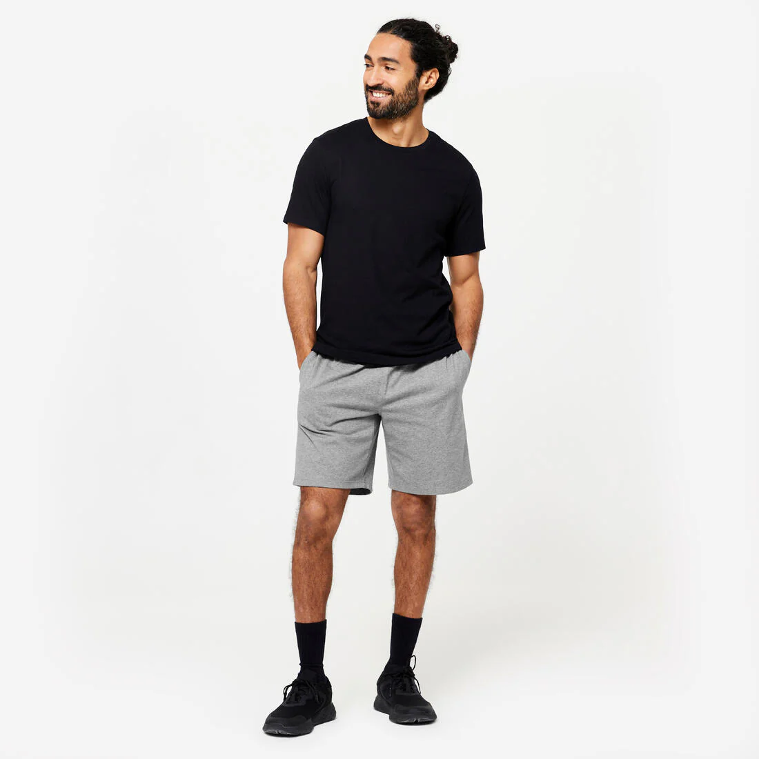 Camiseta manga corta Fitness 63% algodón slim Hombre - Image 6