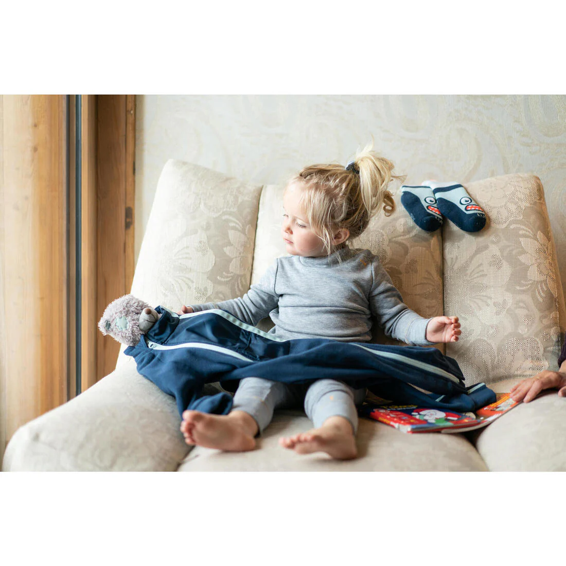 Camiseta interior térmica de esquí y nieve Bebés 1-3 años Wedze Warm - Image 18