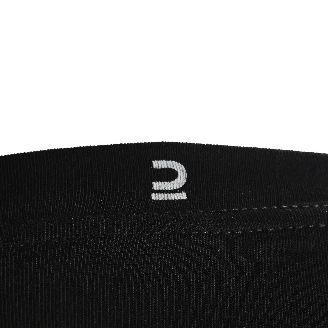 Camiseta térmica de ciclismo manga larga adulto Essential negro - Image 4