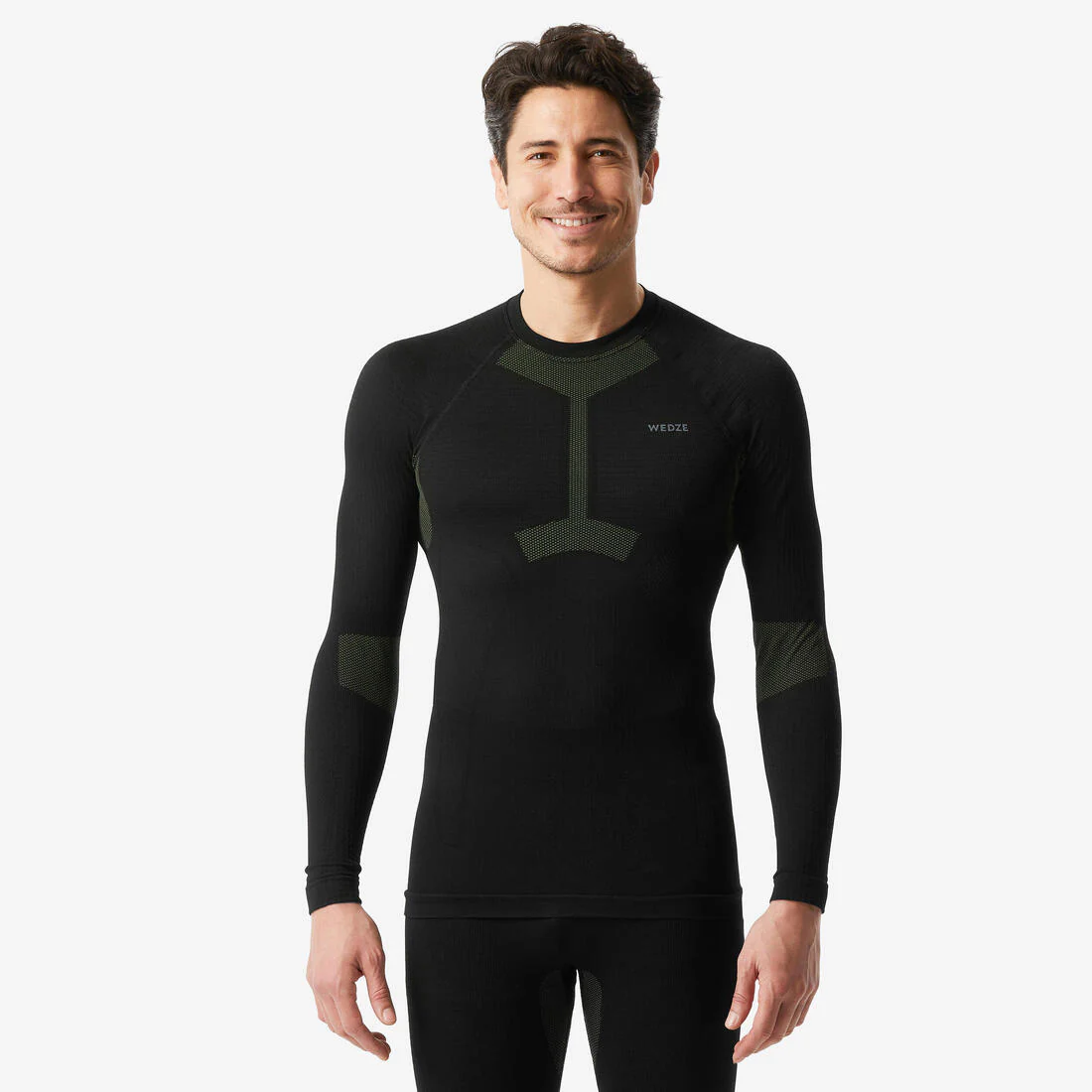 Camiseta térmica interior de esquí y nieve Hombre Wedze SKI580i