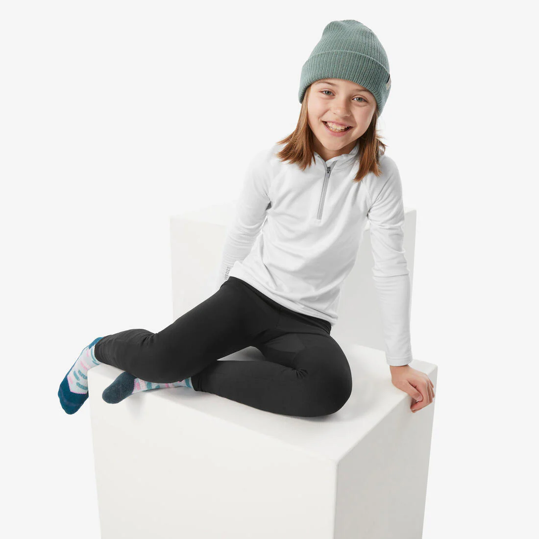 Camiseta térmica interior de esquí y nieve Niños 4-14 años Wedze BL 500 - Image 24