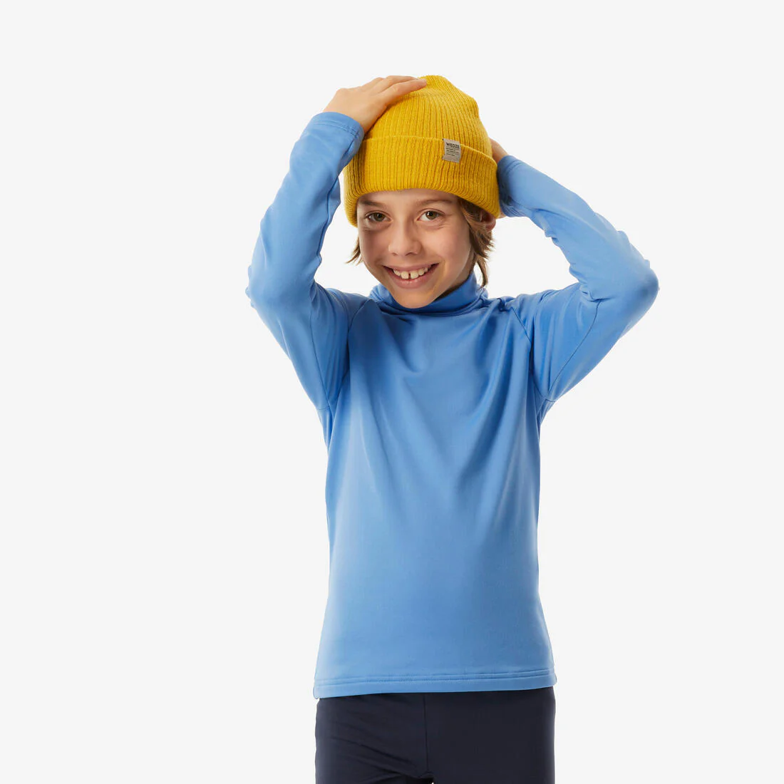 Camiseta térmica interior de esquí y nieve Niños 4-14 años Wedze BL500