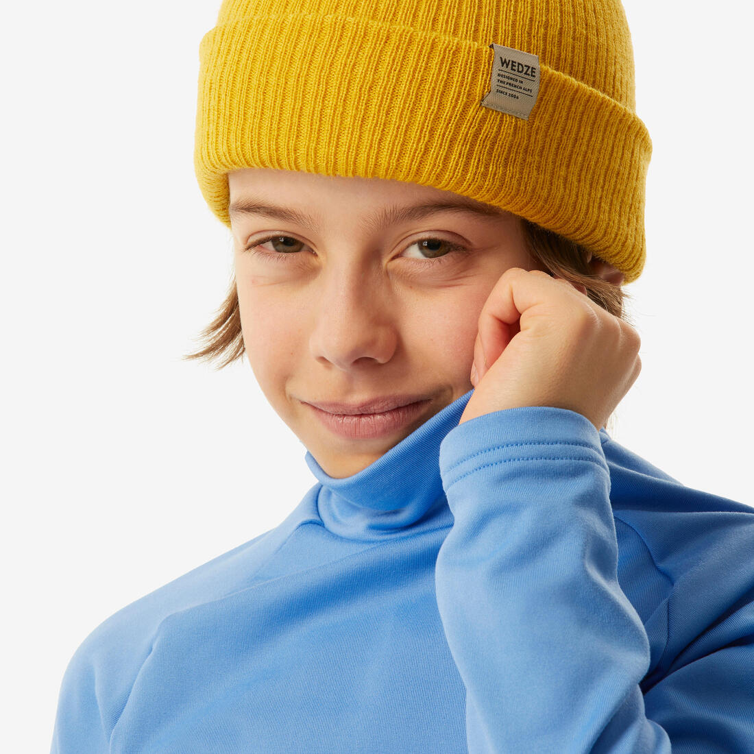 Camiseta térmica interior de esquí y nieve Niños 4-14 años Wedze BL500 - Image 3