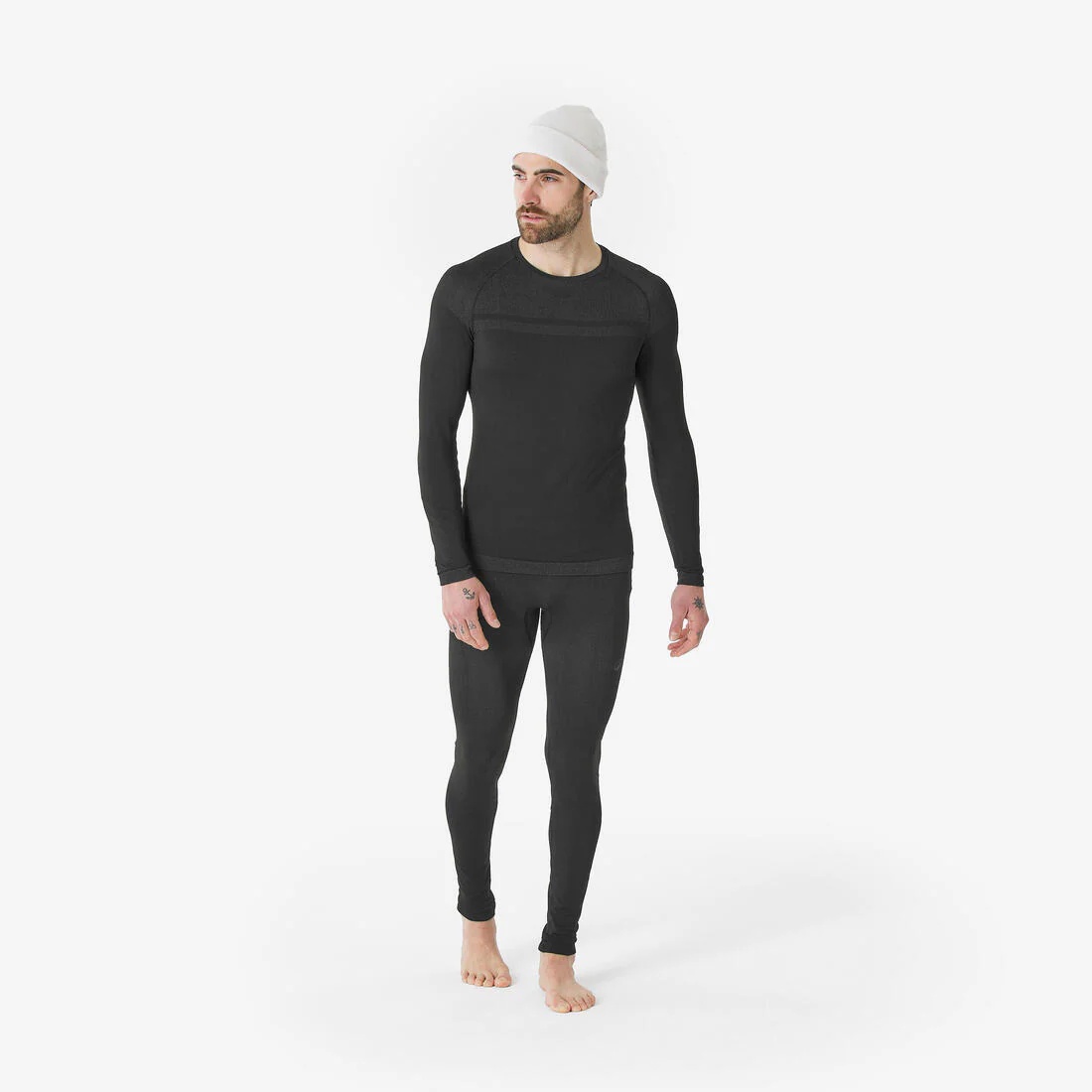 Camiseta térmica interior de esquí y nieve seamless Hombre Wedze BL500 - Image 3