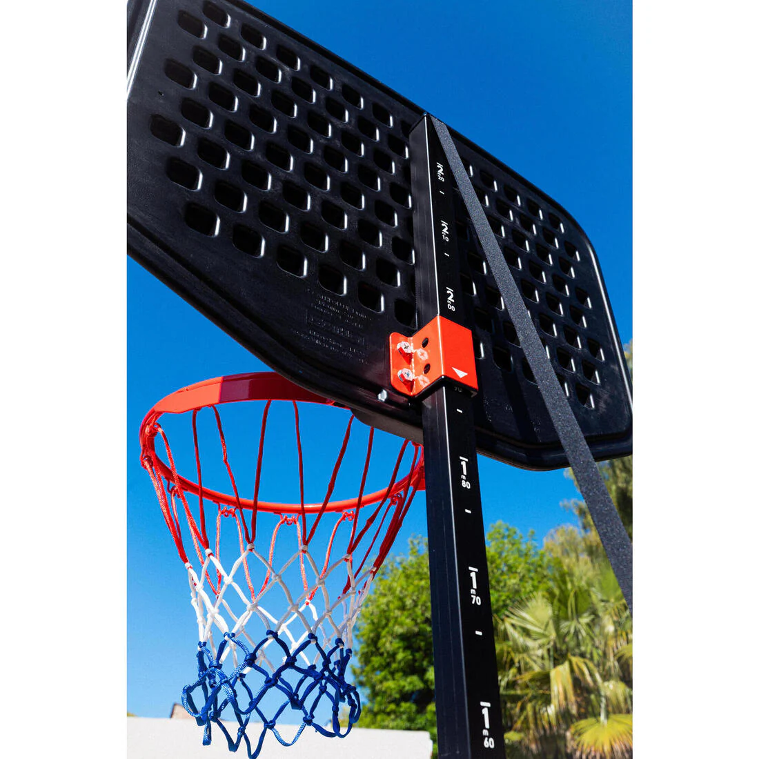 Canasta de baloncesto infantil con soporte para mates ajustable hasta 2,20 m, K900 - Image 14