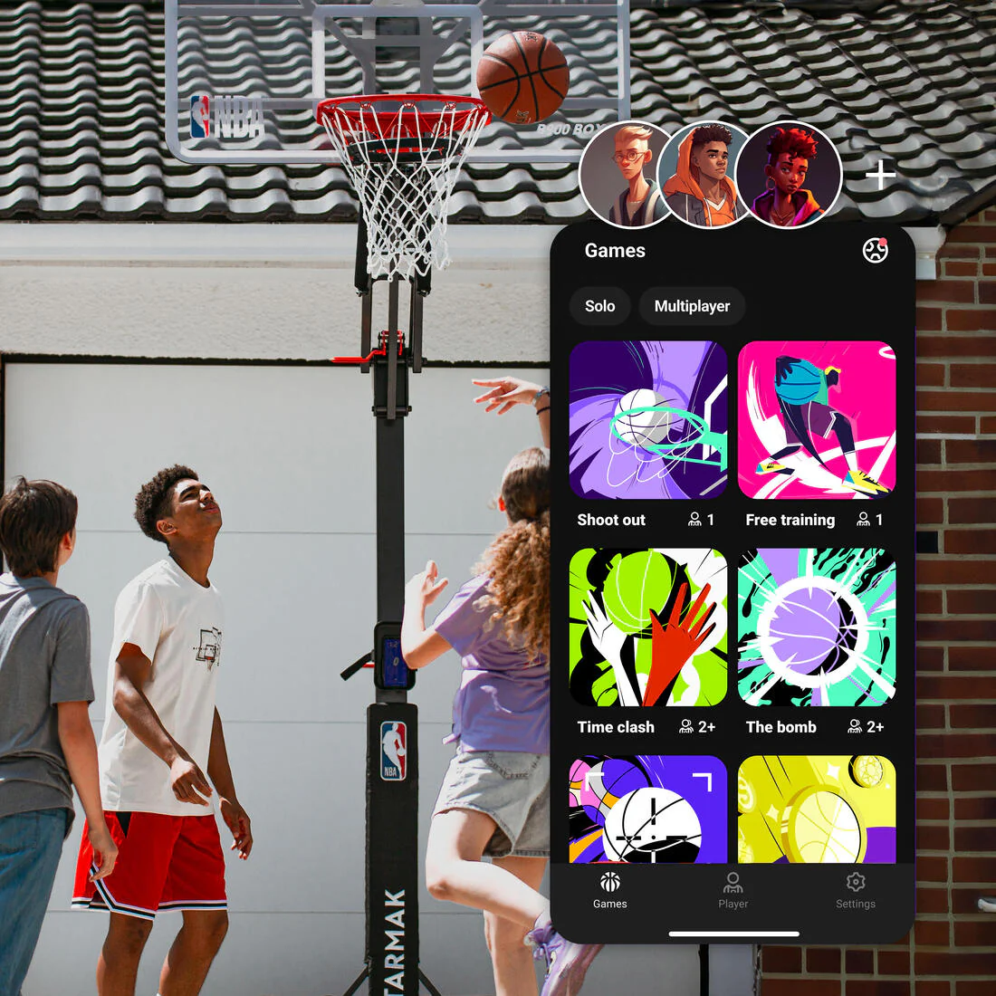 Canasta electrónica Basketball Play - Image 3