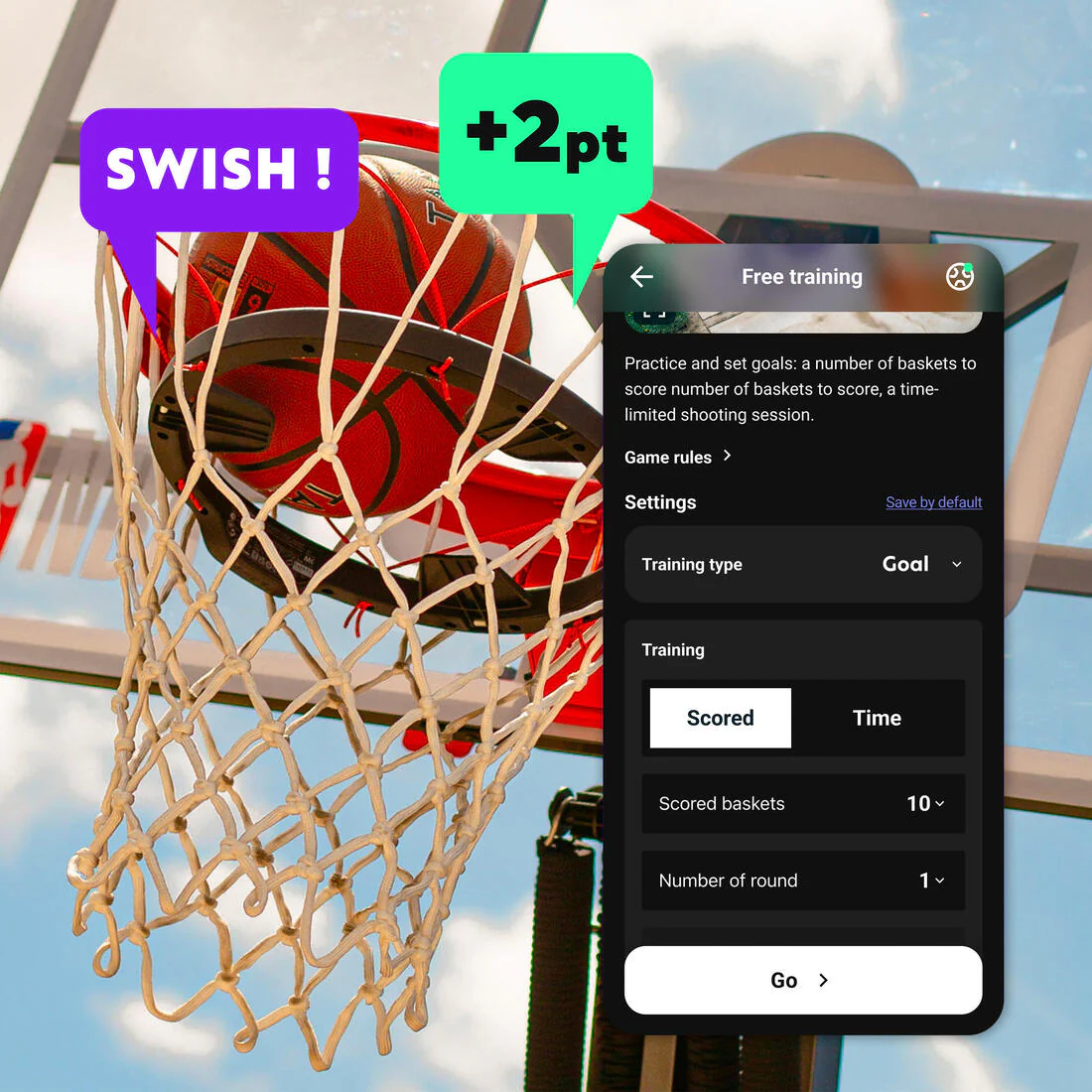 Canasta electrónica Basketball Play - Image 4