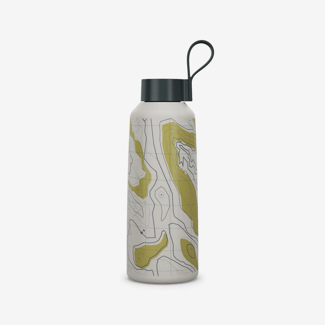 Cantimplora de montaña y trekking acero inoxidable 1L tapon rosca Quechua MH100 - Image 5