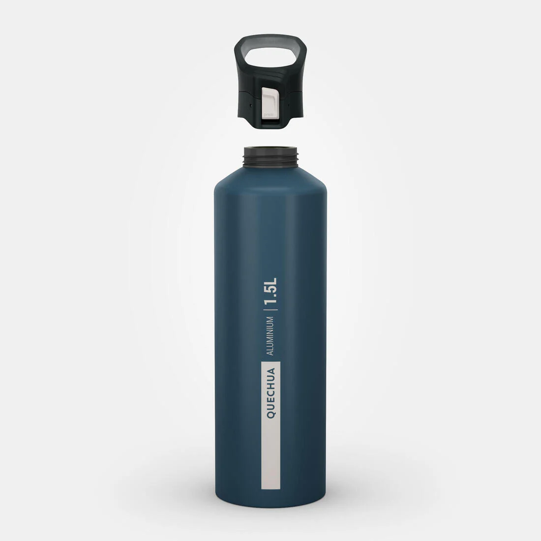 Cantimplora de montaña y trekking apertura rápida 1'5L aluminio Quechua MH500 - Image 13