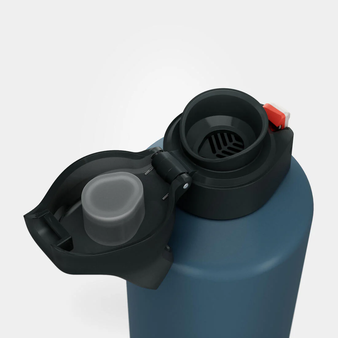 Cantimplora de montaña y trekking apertura rápida 1'5L aluminio Quechua MH500 - Image 16