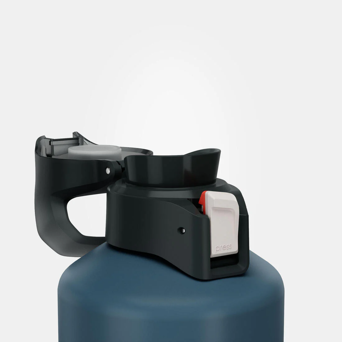 Cantimplora de montaña y trekking apertura rápida 1'5L aluminio Quechua MH500 - Image 9
