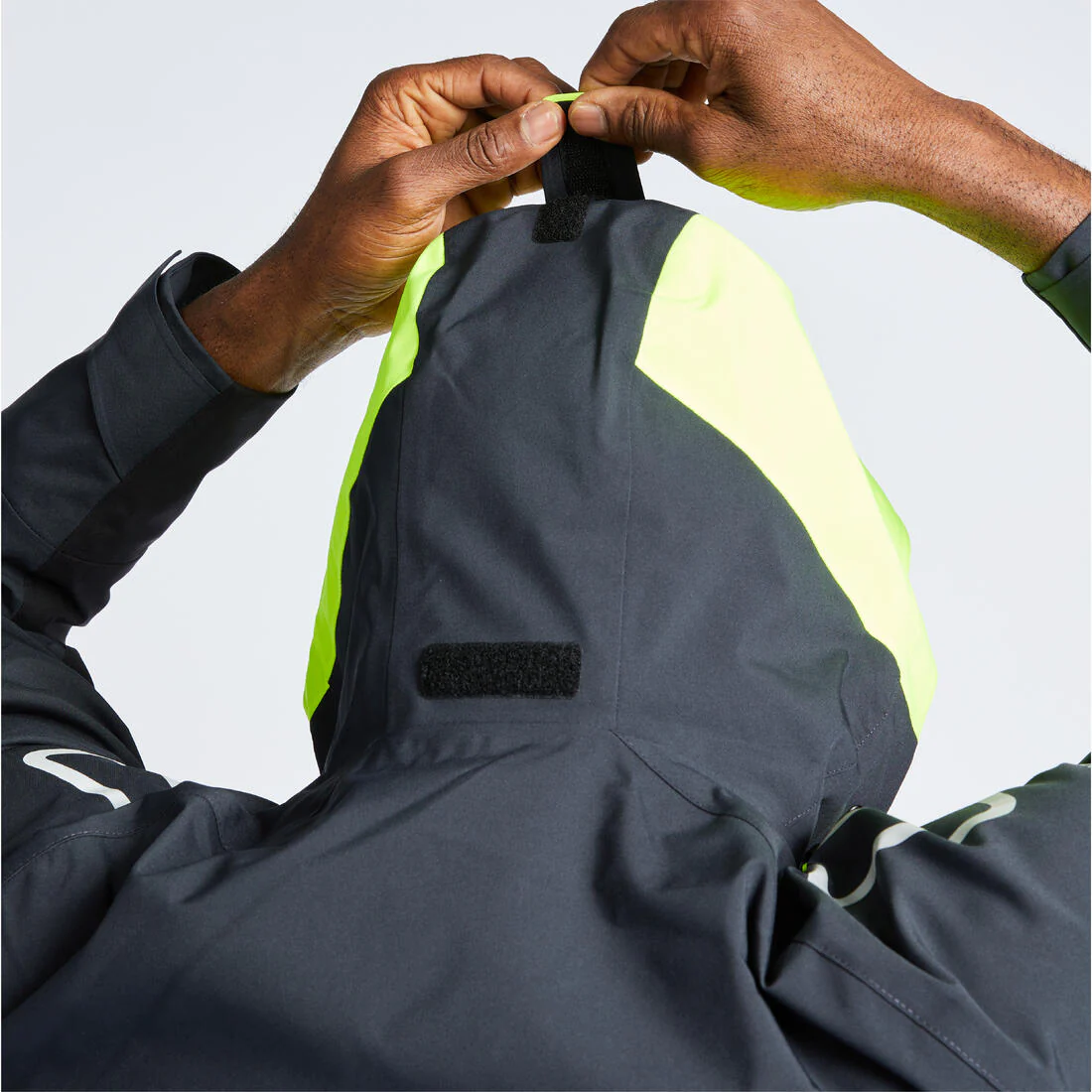 Cazadora impermeable Hombre Sailing 500 gris - Image 8
