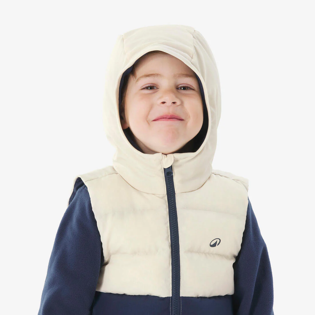 Chaleco acolchado de montaña y trekking con capucha Niños 2-6 años Quechua MH500 - Image 8