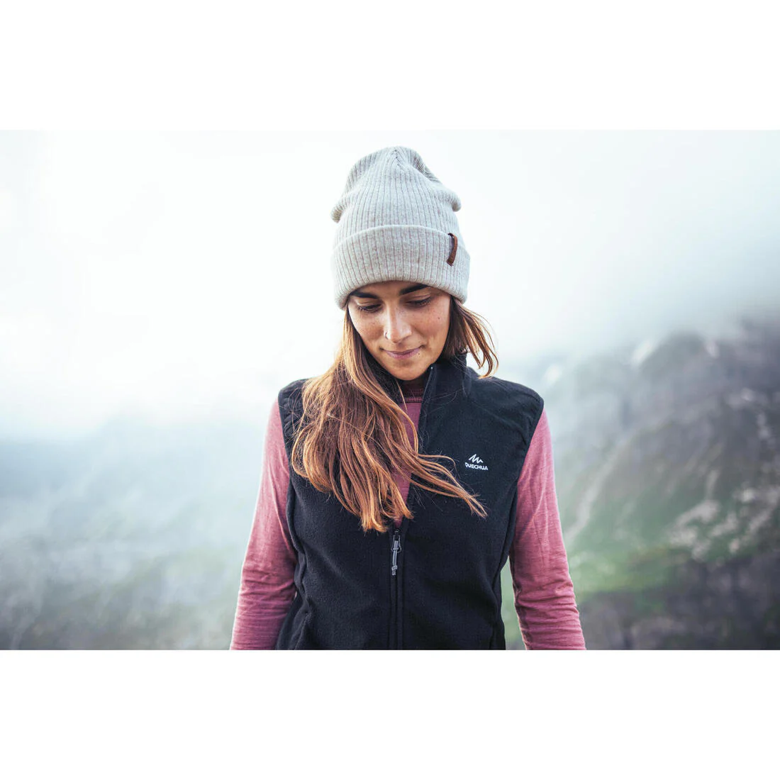 Chaleco polar de montaña y trekking Mujer Quechua MH100 - Image 7