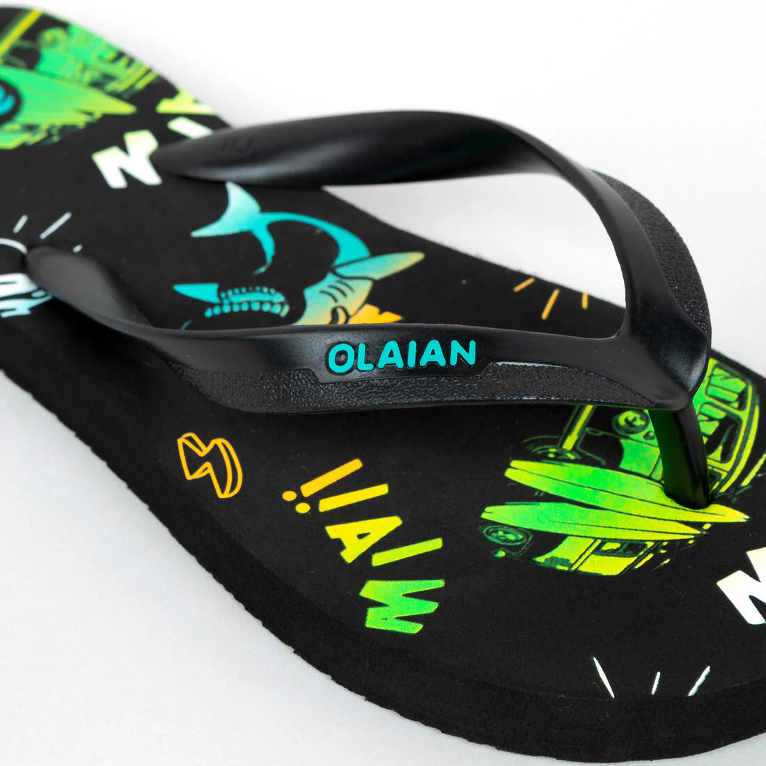 Chanclas playa Niños dedo negro - Image 5