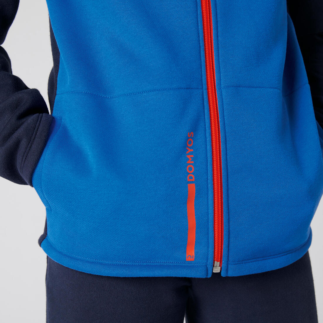 Chándal Algodón Niños de 5 a 16 años Domyos Warmy Azul - Image 3