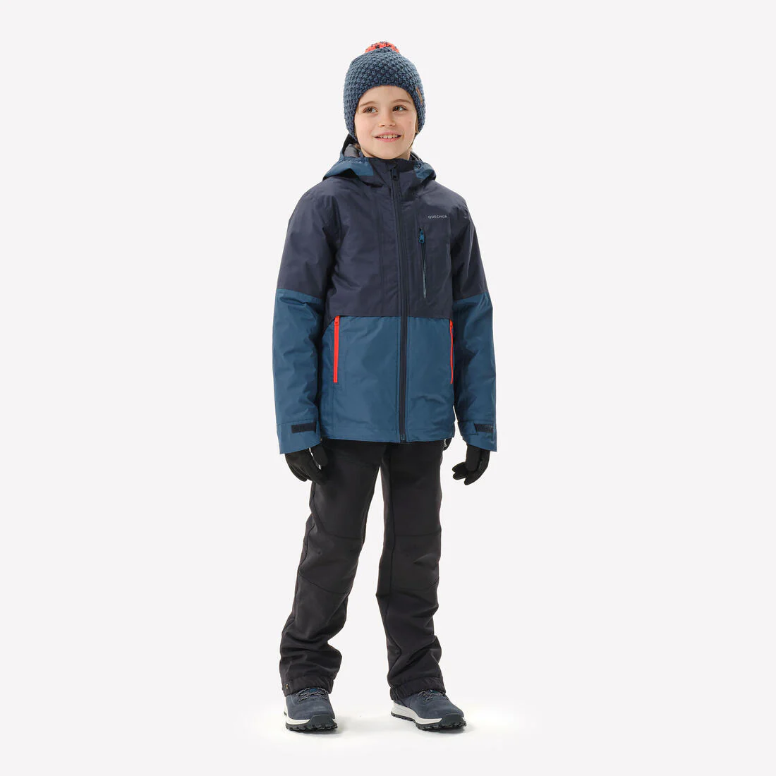 Chaqueta 3en1 de montaña y nieve impermeable Niños 7-15 años Quechua MH500 - Image 4