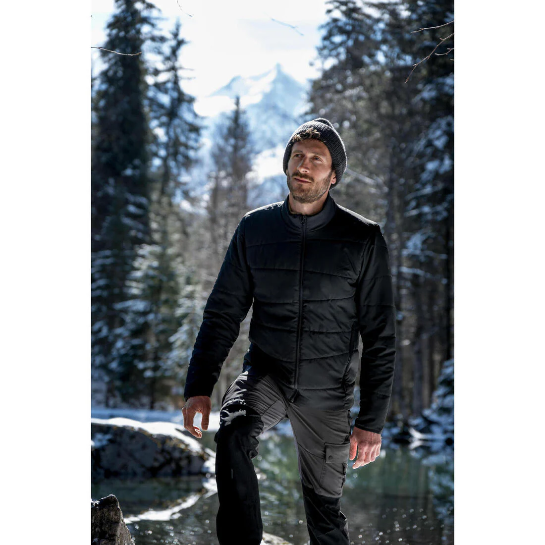 Chaqueta acolchada de montaña y trekking Hombre Forclaz MT50 - Image 7