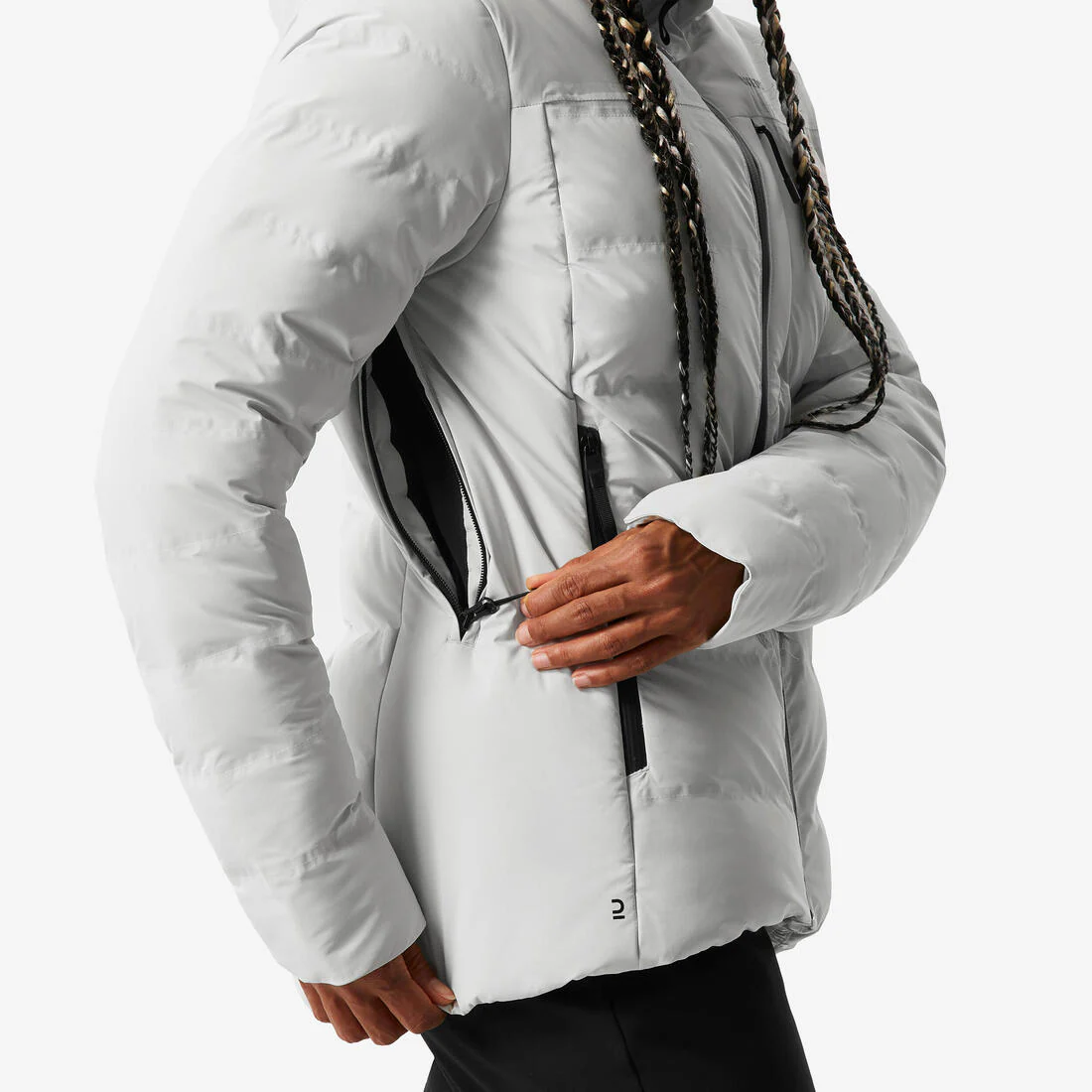 Chaqueta acolchada esquí y nieve impermeable Mujer Wedze JKT900 - Image 8