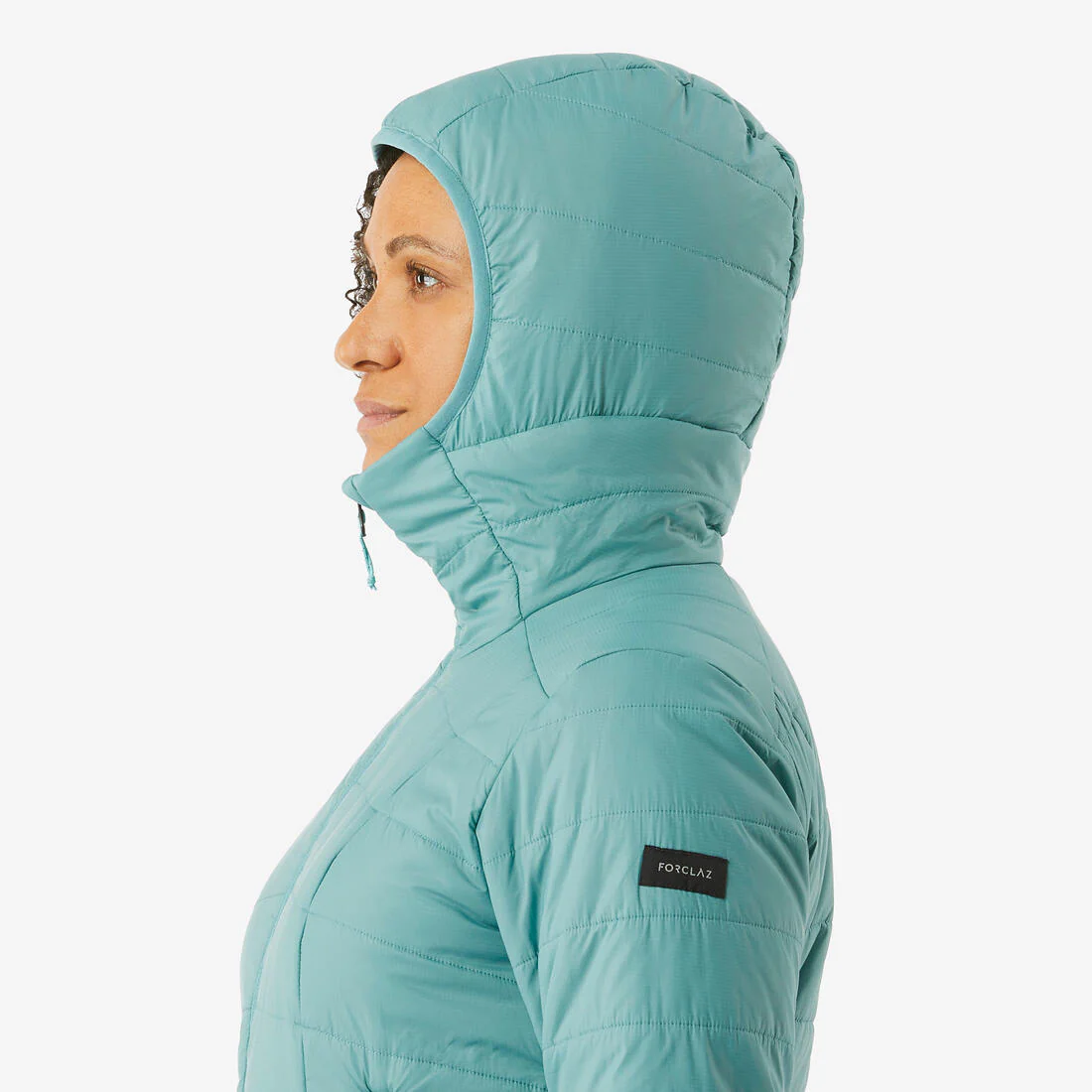 Chaqueta acolchada montaña y trekking con capucha Mujer Forclaz MT100 - Image 13
