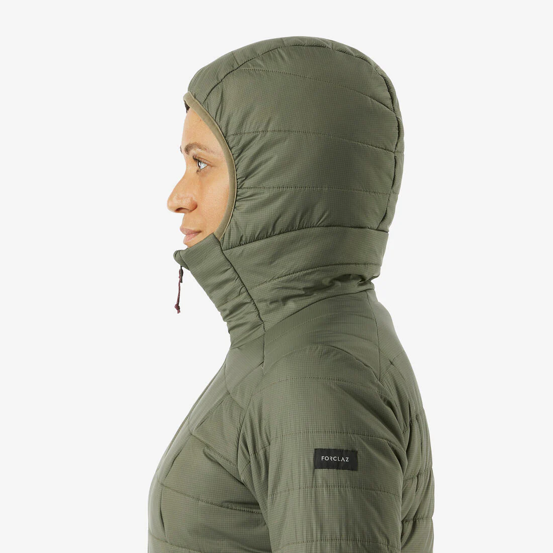 Chaqueta acolchada montaña y trekking con capucha Mujer Forclaz MT100 - Image 16