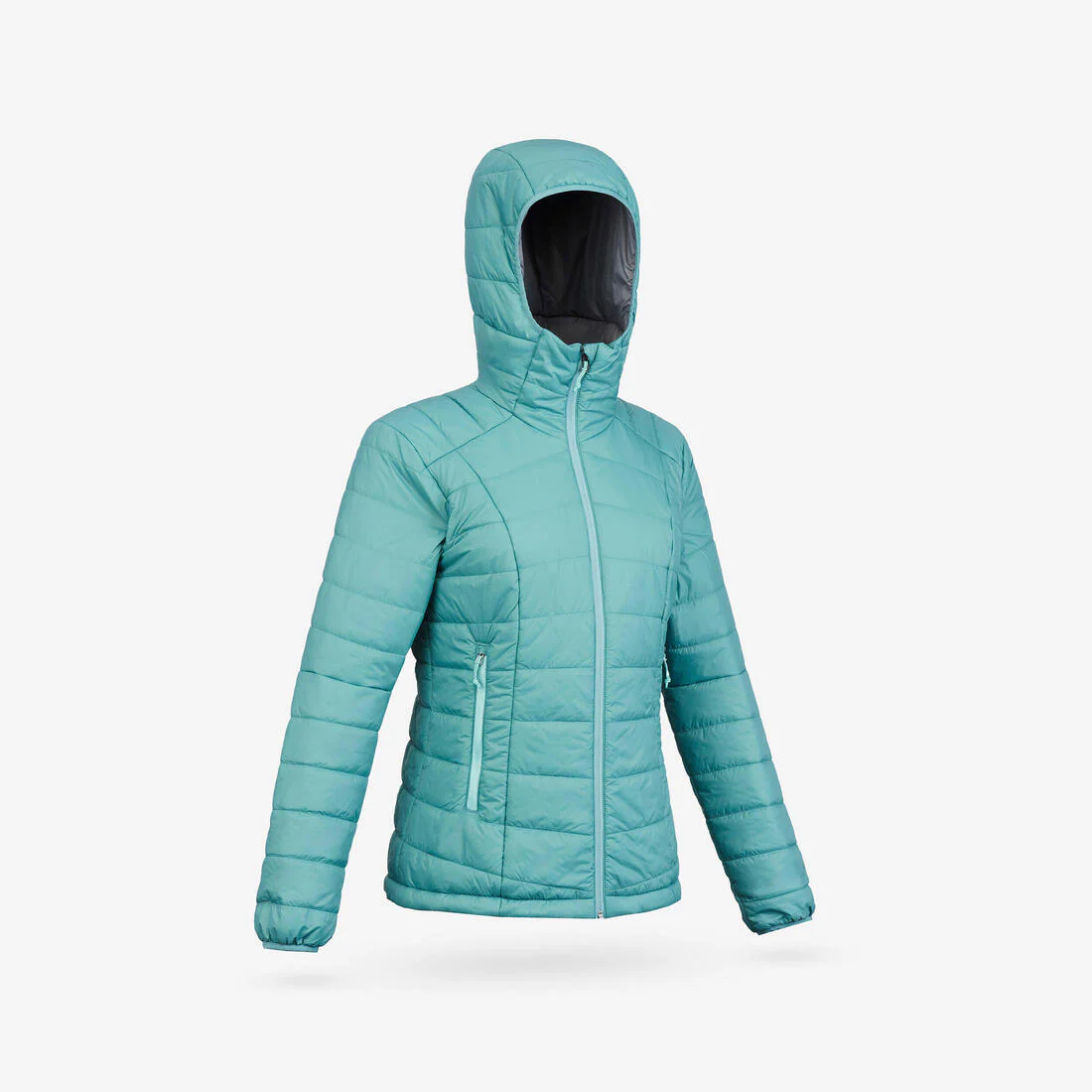 Chaqueta acolchada montaña y trekking con capucha Mujer Forclaz MT100 - Image 21