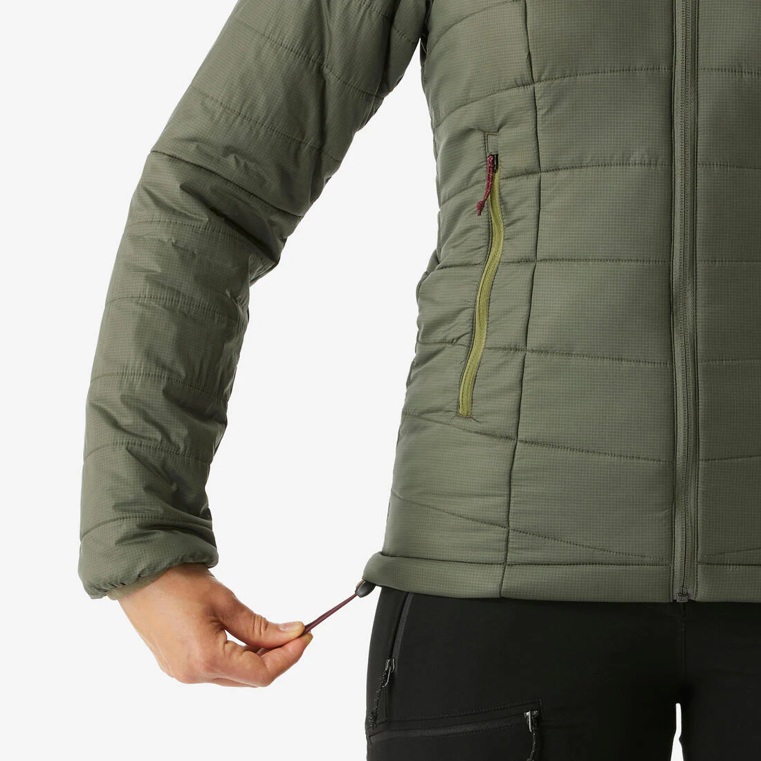 Chaqueta acolchada montaña y trekking con capucha Mujer Forclaz MT100 - Image 22